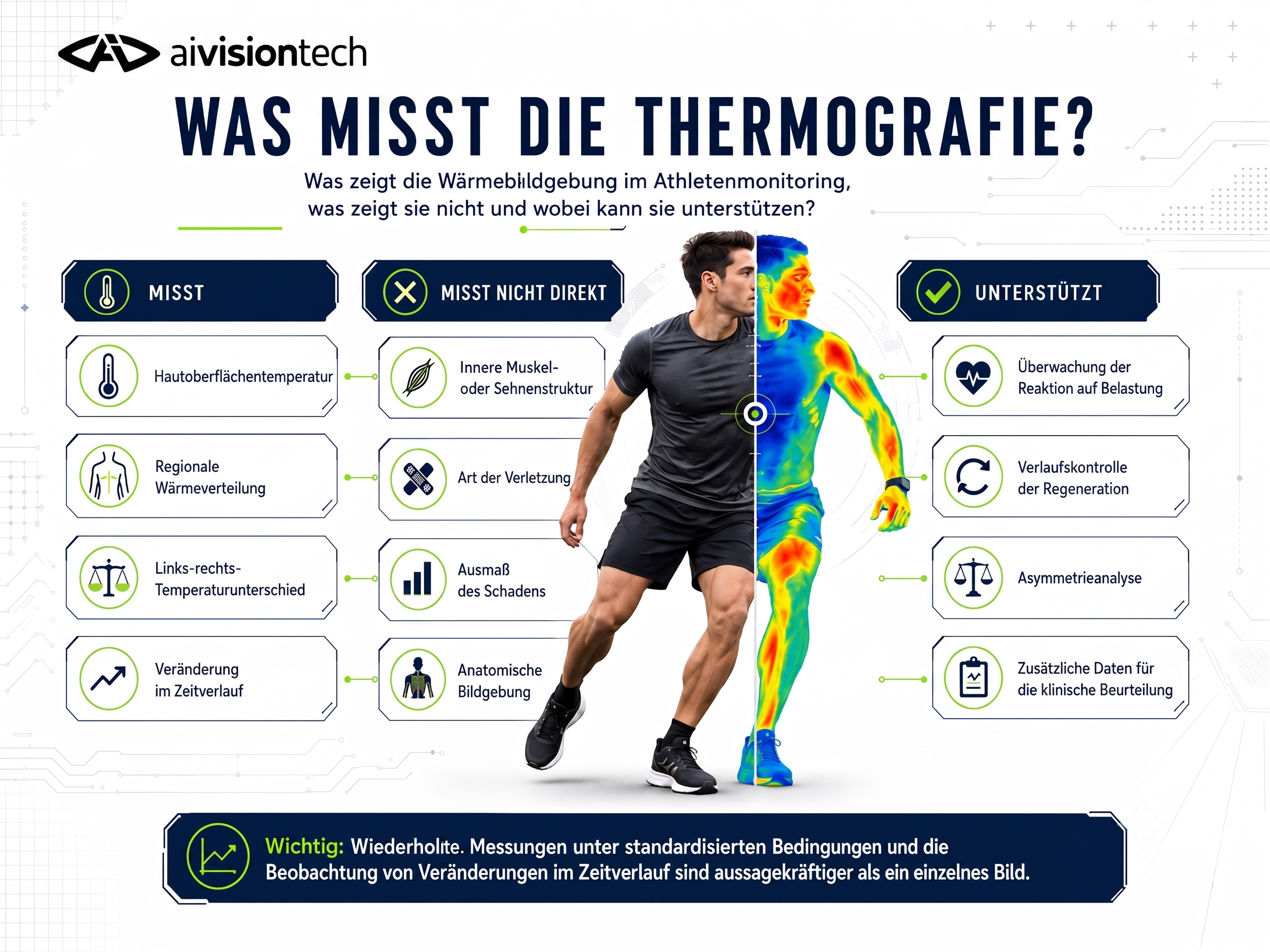 Was Thermografie misst, nicht misst und welche Prozesse sie unterstützt