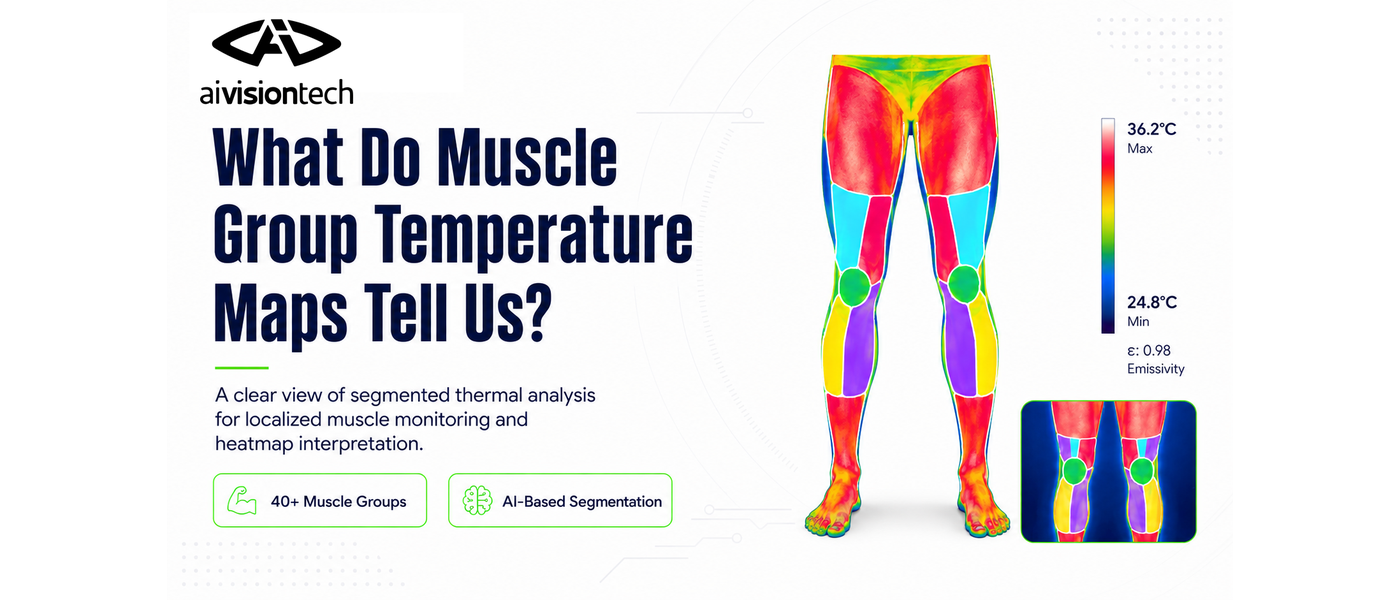 Analyse thermique par groupe musculaire et segmentation anatomique